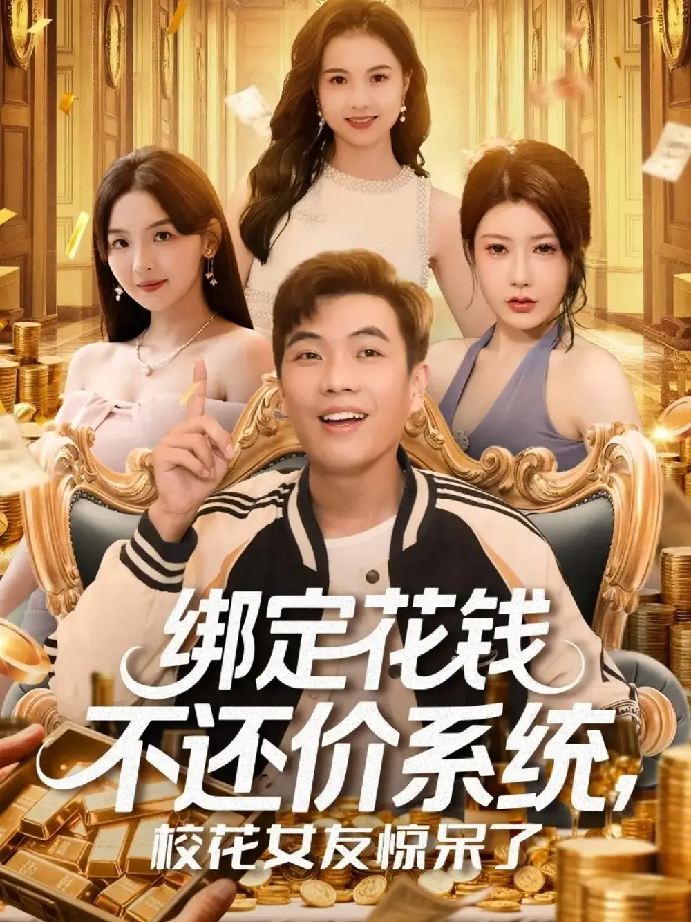短剧《绑定花钱不还价系统校花女友惊呆了》全集完整版高清免费在线观看