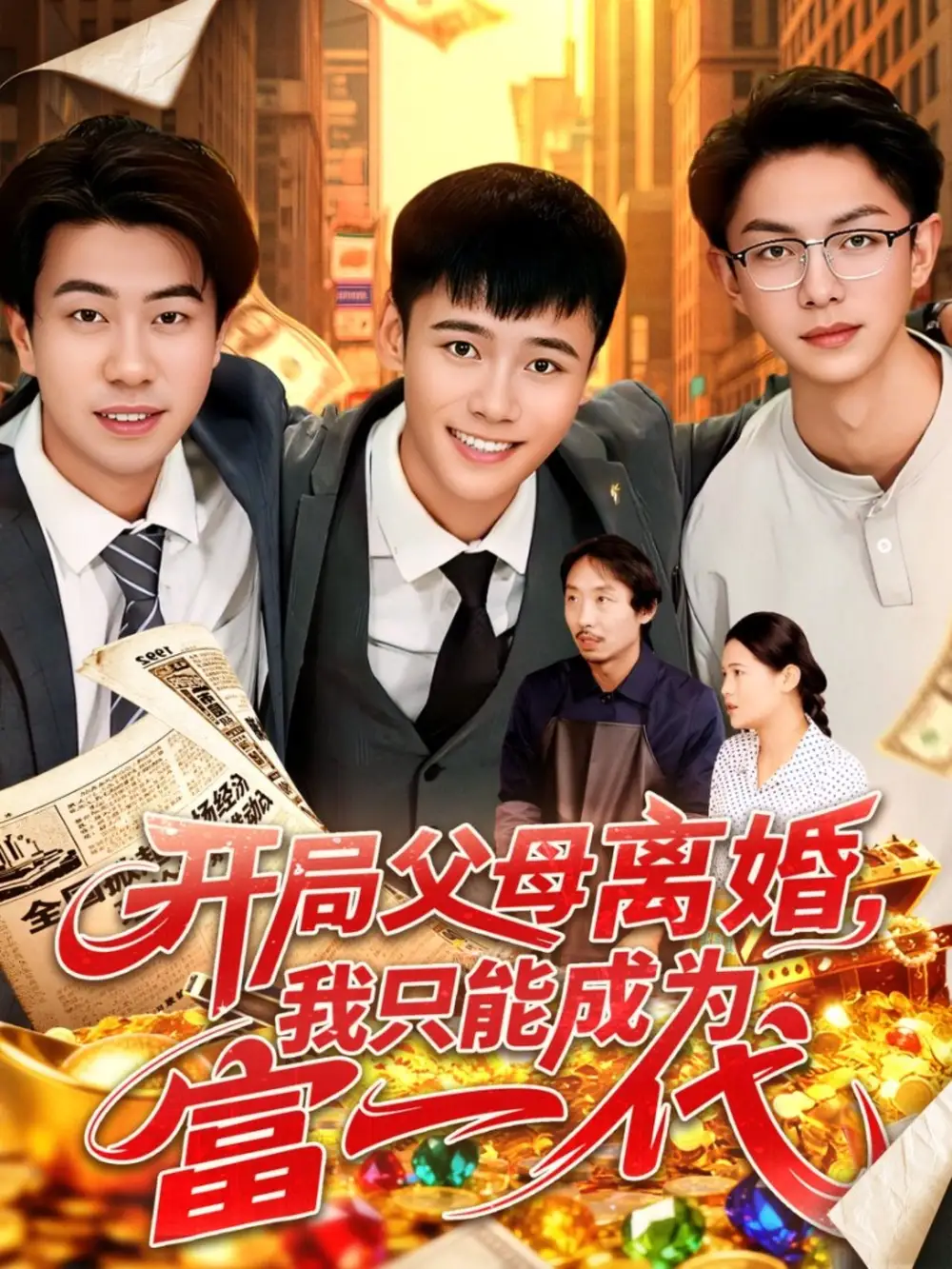 开局父母离婚，我只能成为富一代（117集）王行宇＆孙瑞豪海报