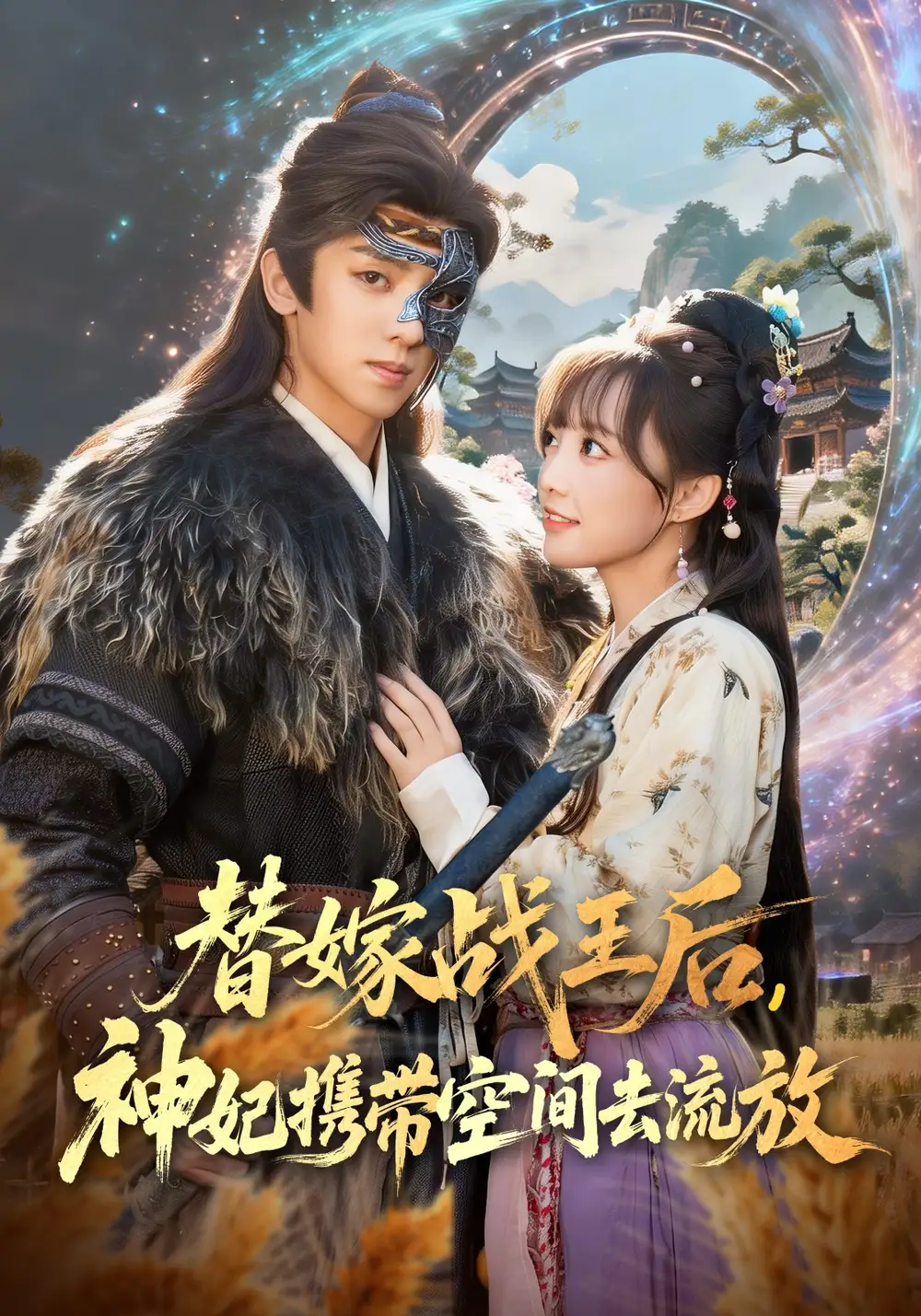 短剧《替嫁战王后，神妃携带空间去流放》全集完整版高清免费在线观看